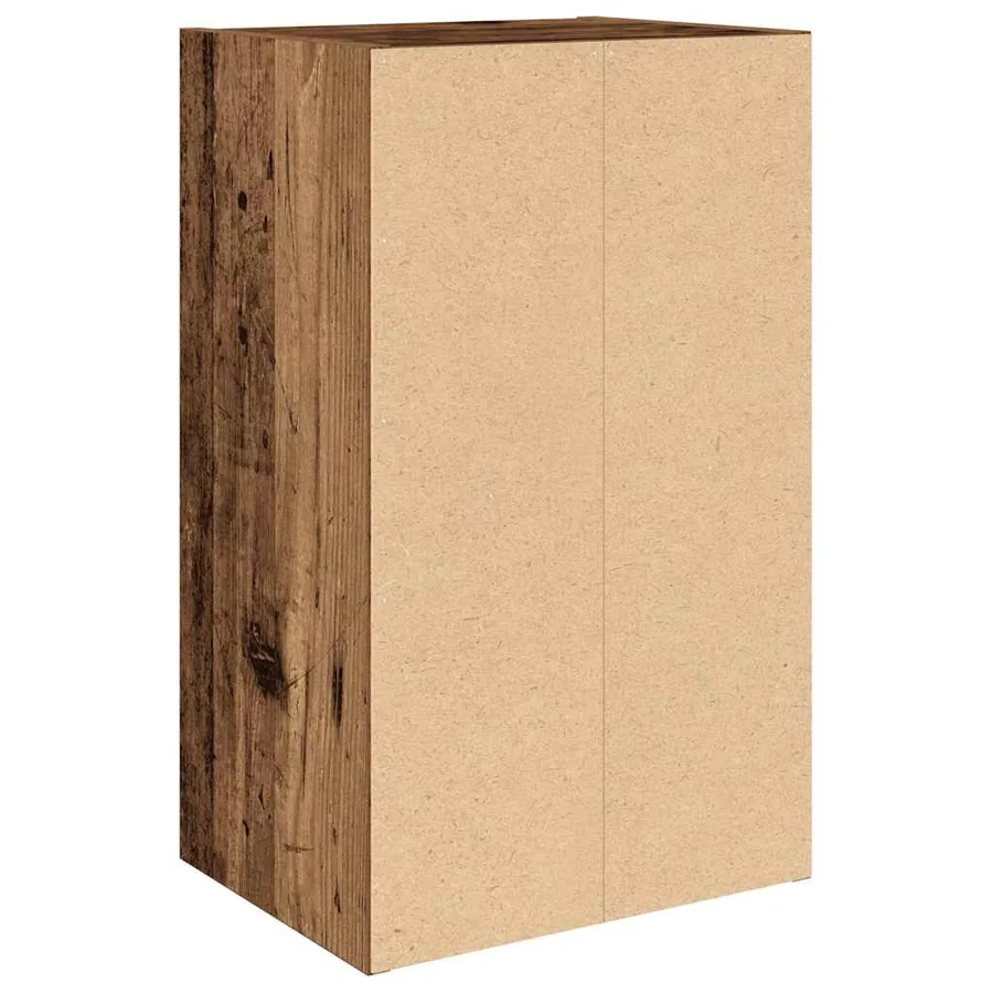 Bibliothèque vieux bois 31x24x52 cm bois d'ingénierie - 7