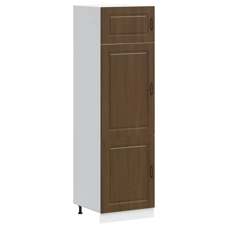 Armoire de cuisine Kalmar chêne marron bois d'ingénierie - 2