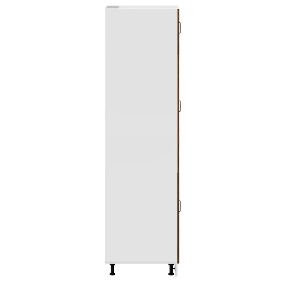 Armoire de cuisine Kalmar chêne marron bois d'ingénierie - 5
