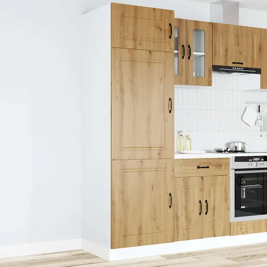 Armoire de cuisine Kalmar chêne artisanal bois d'ingénierie
