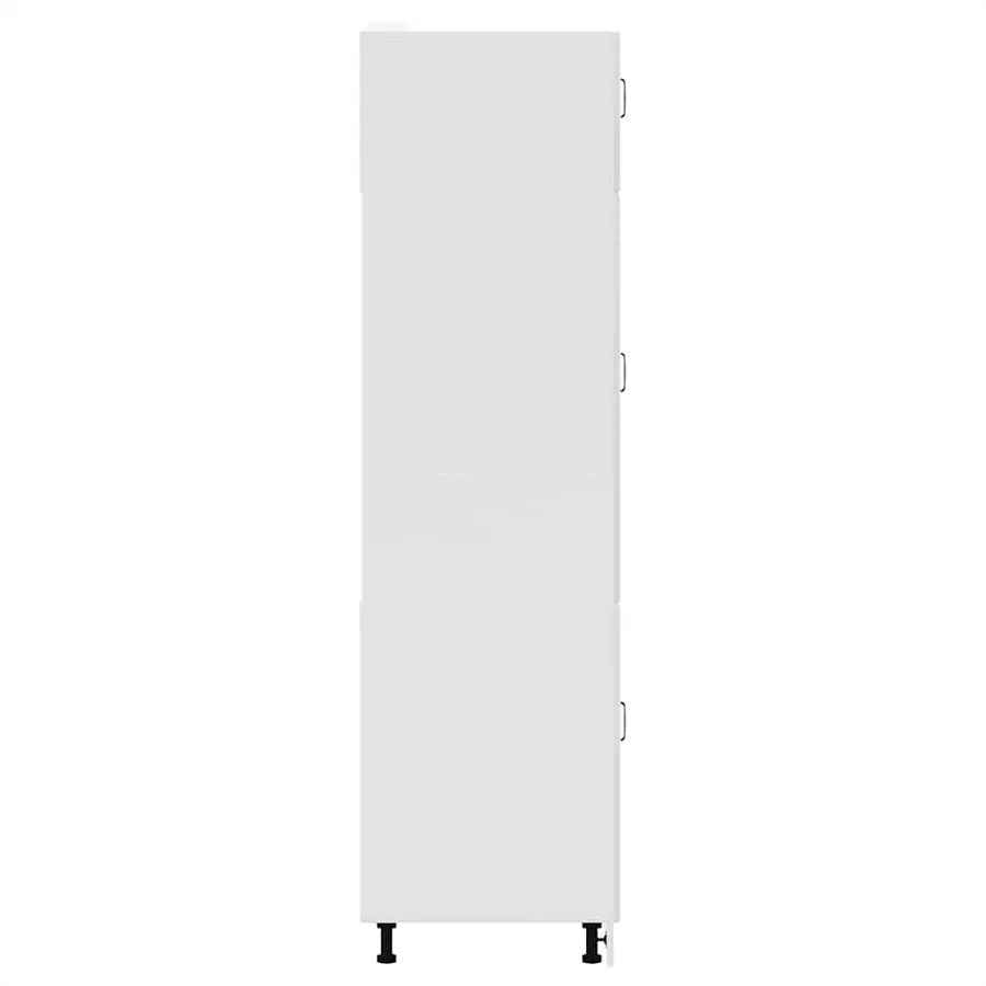 Armoire de cuisine Kalmar blanc brillant bois d'ingénierie - 5