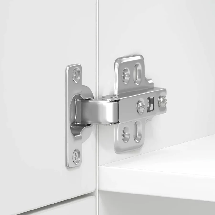Armoire de cuisine Kalmar blanc brillant bois d'ingénierie - 9