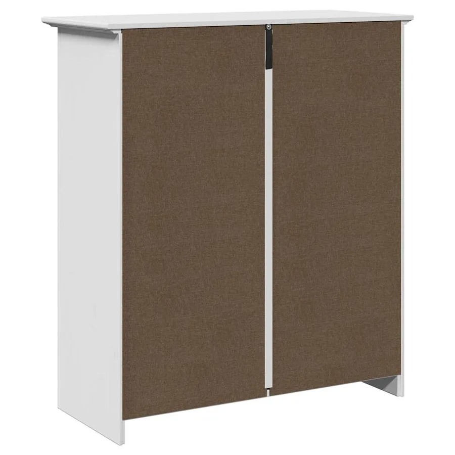 Armoire de couloir BODO blanc 80x35x90 cm - 7