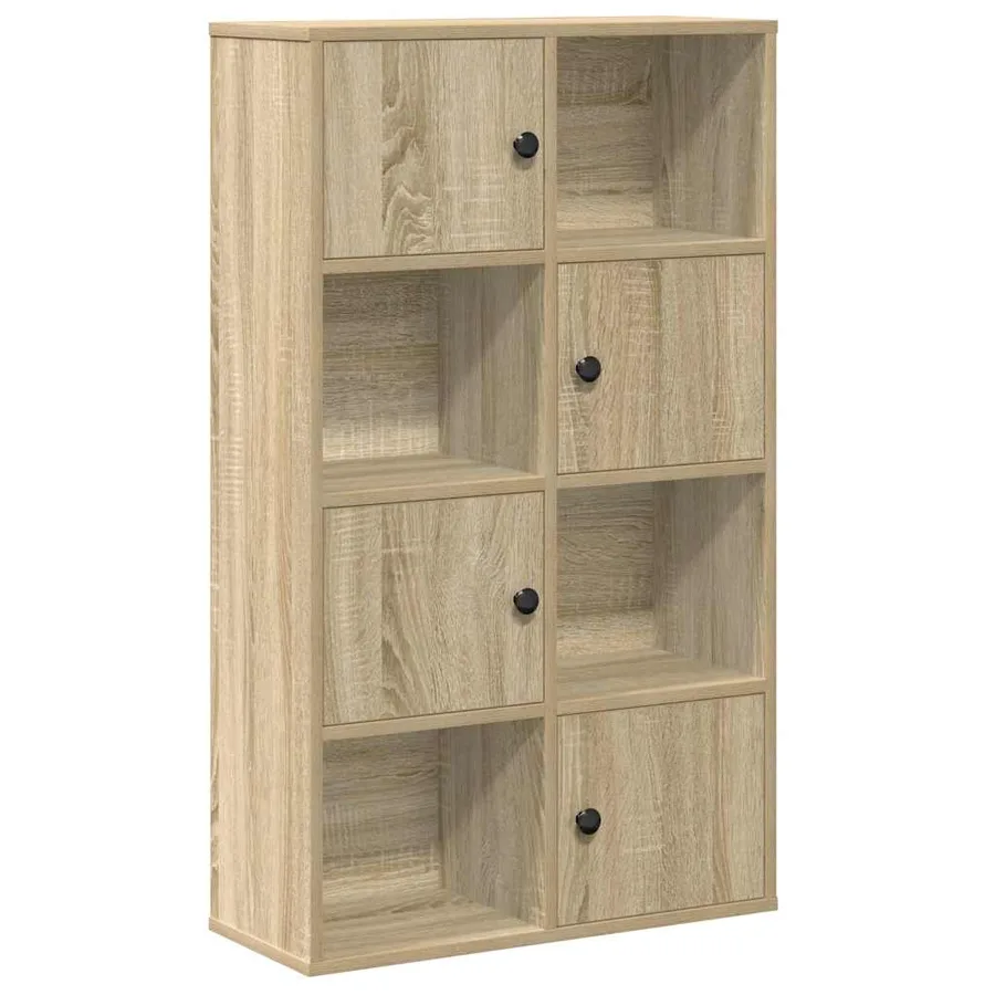 Bibliothèque chêne sonoma 60x24x101,5 cm bois d'ingénierie - 2