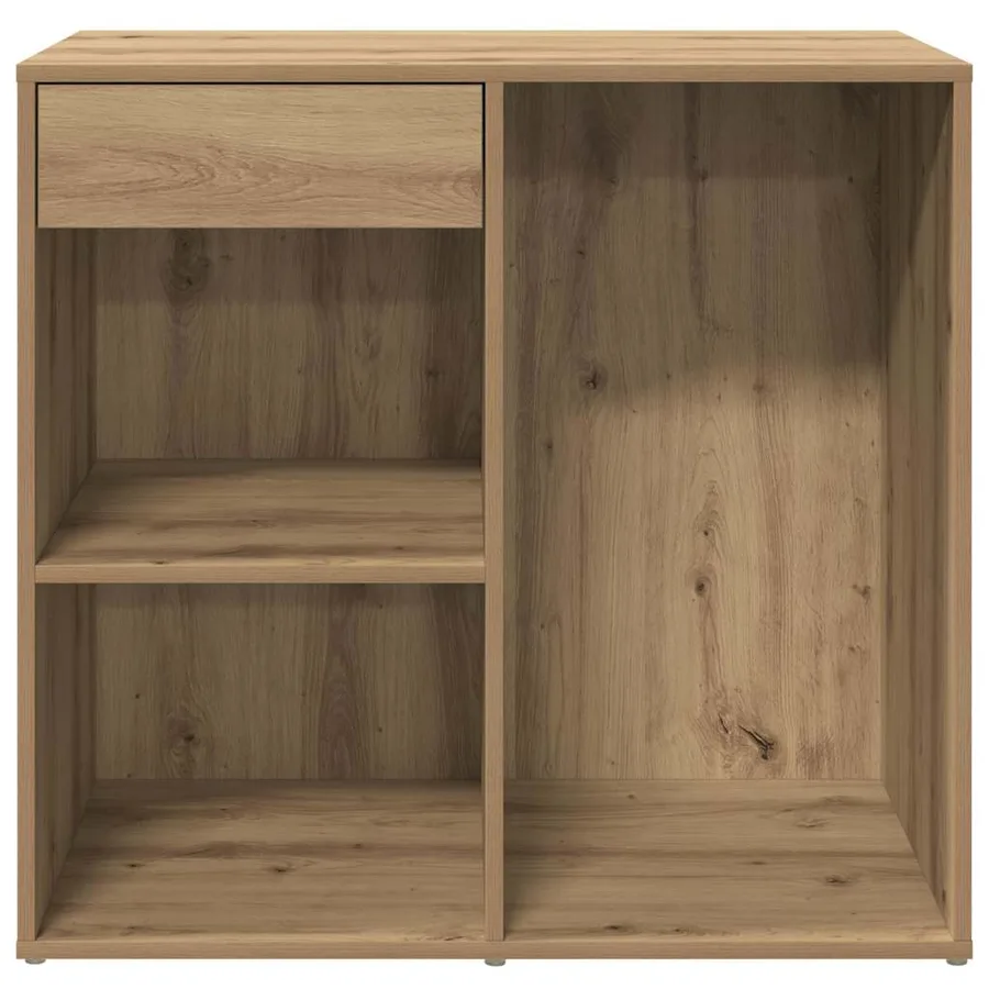 Armoire cosmétique chêne artisanal 80x40x75cm Bois d'ingénierie - 5