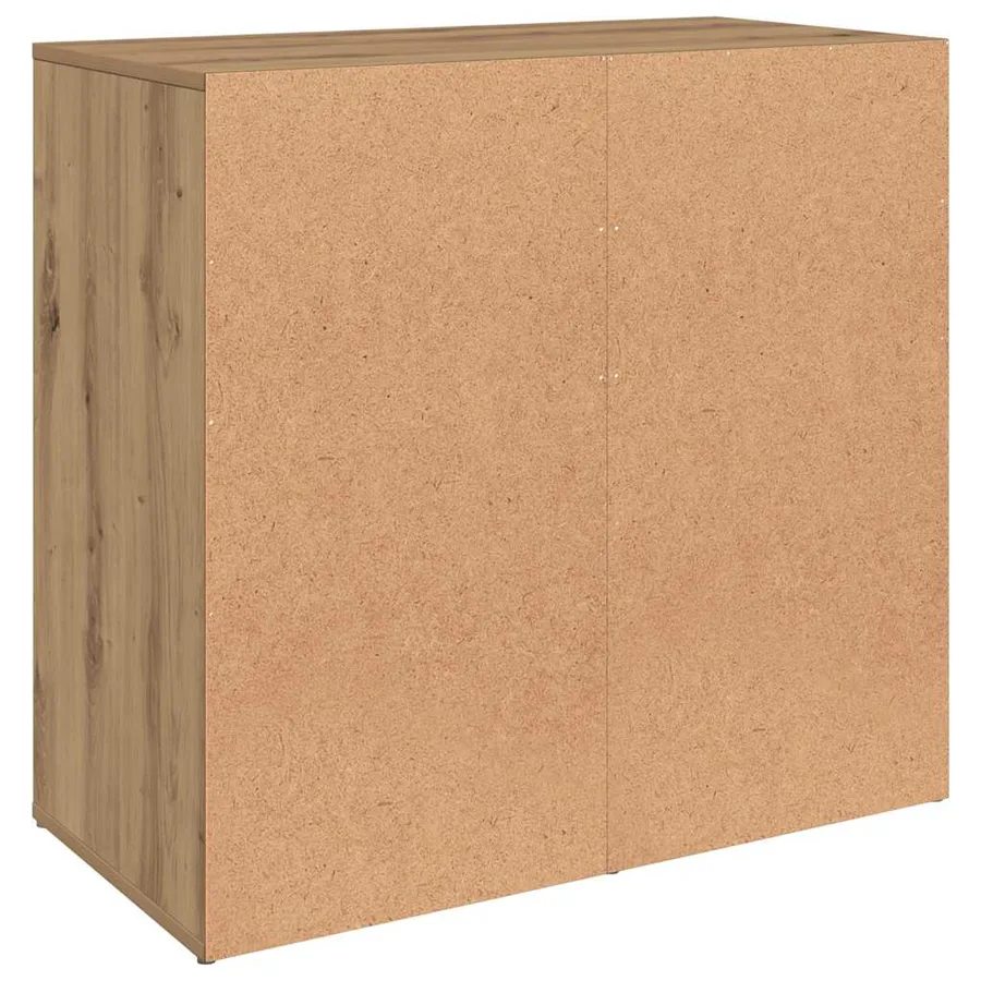 Armoire cosmétique chêne artisanal 80x40x75cm Bois d'ingénierie - 7