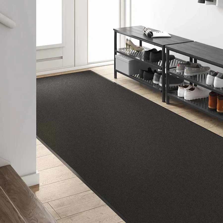 Tapis d'entrée Autre Noir 120 x 300 cm Polyamide et PVC - 3
