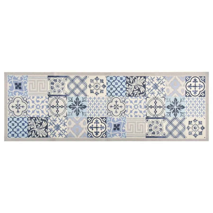 Tapis de sol de cuisine lavable Mosaïque 45x150 cm - 2