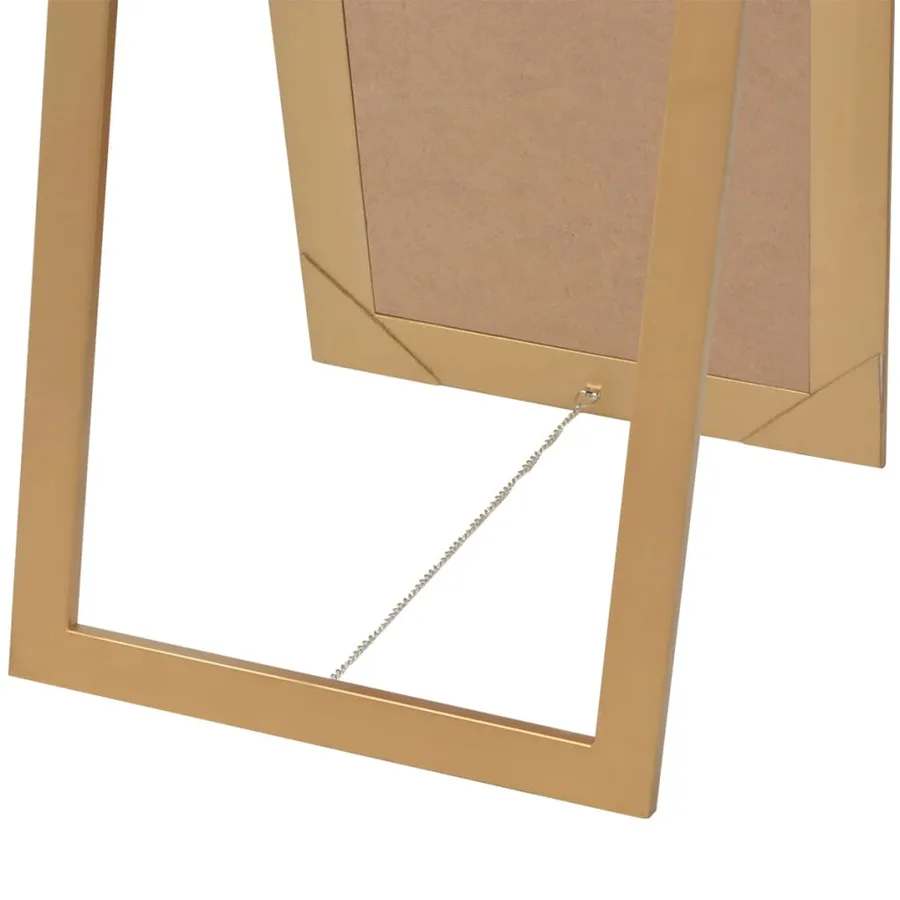 Miroir sur pied Style baroque 160x40 cm Doré - 5