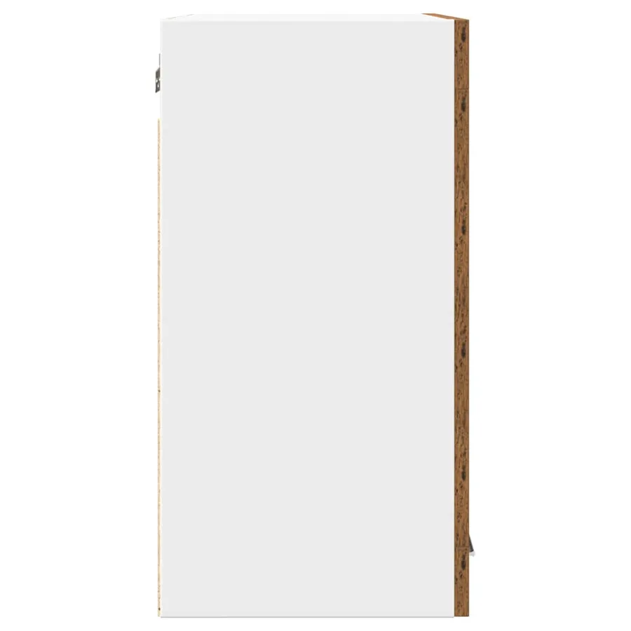 Armoire murale de cuisine "Lyon" avec porte vitrée Bois ancien 60 x 31 x 60 cm - 5