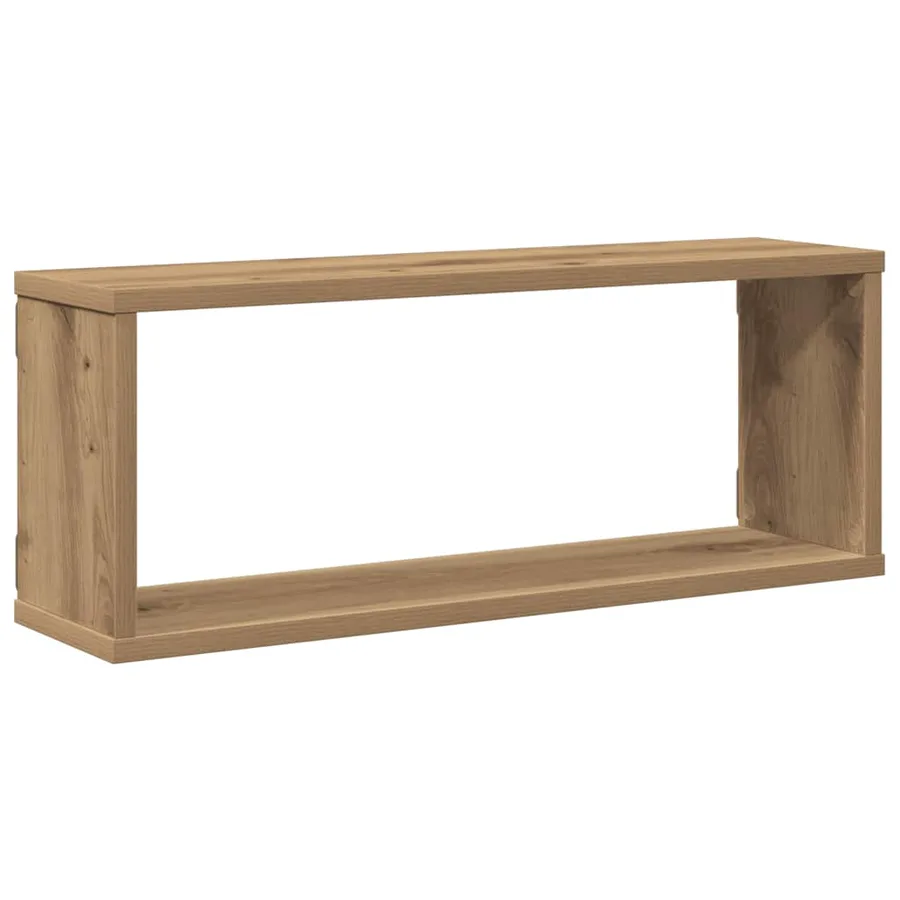 Étagères cube murales 4 pcs chêne artisanal 60x15x23 cm - 5