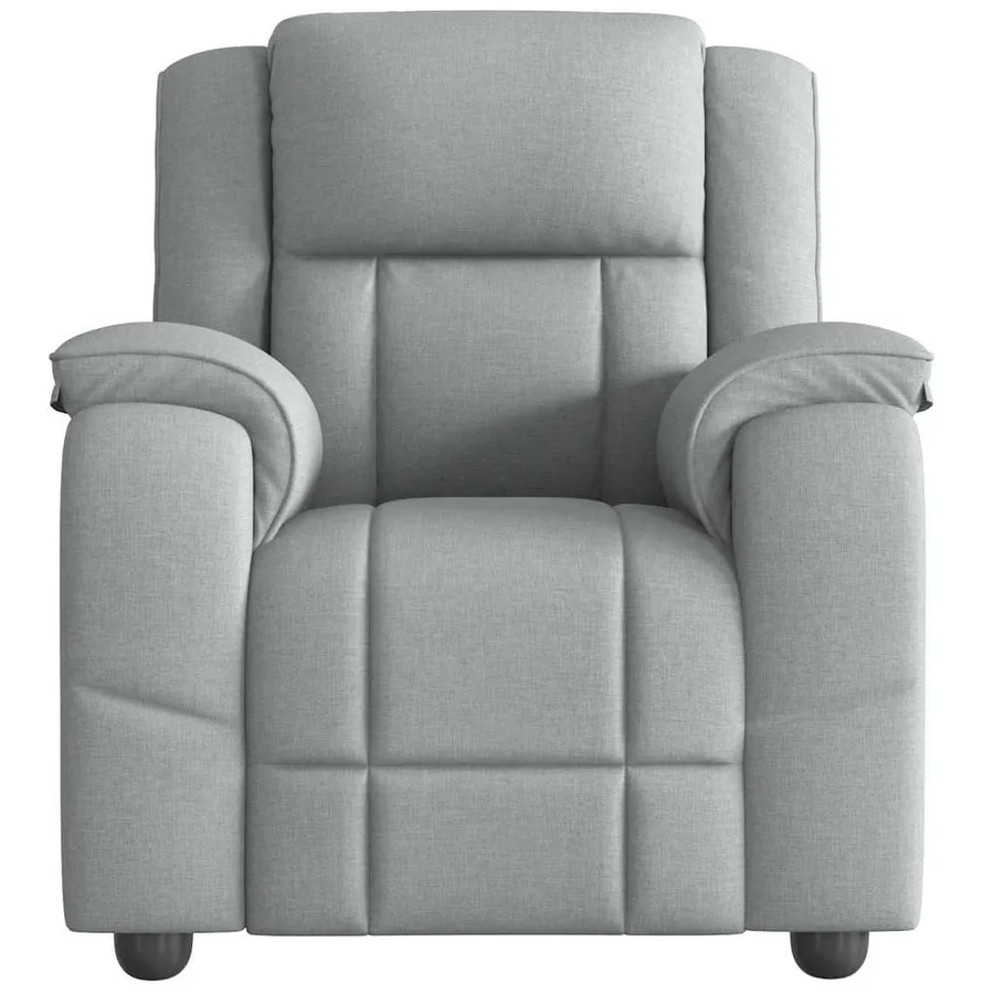 Fauteuil inclinable Gris clair Tissu - 3