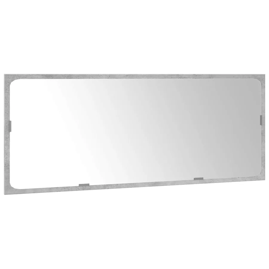 Ensemble de meubles de salle de bain 3 pcs gris béton - 7