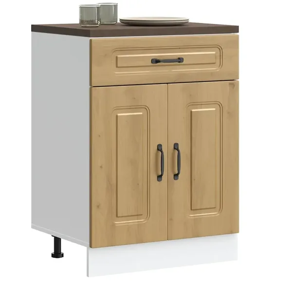 Armoire de cuisine Kalmar chêne artisanal bois d'ingénierie