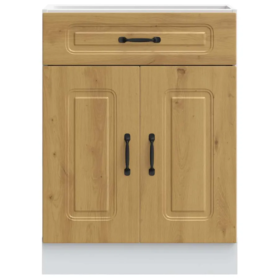 Armoire de cuisine Kalmar chêne artisanal bois d'ingénierie - 4