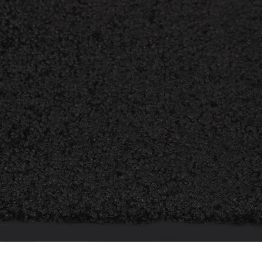 Paillasson Noir 80x120 cm - 4
