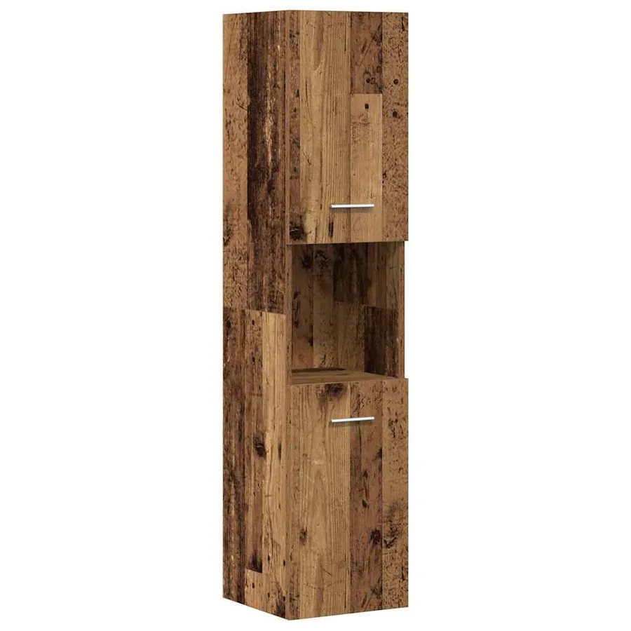 Ensemble de meubles salle de bain 3 pcs bois d'ingénierie - 5