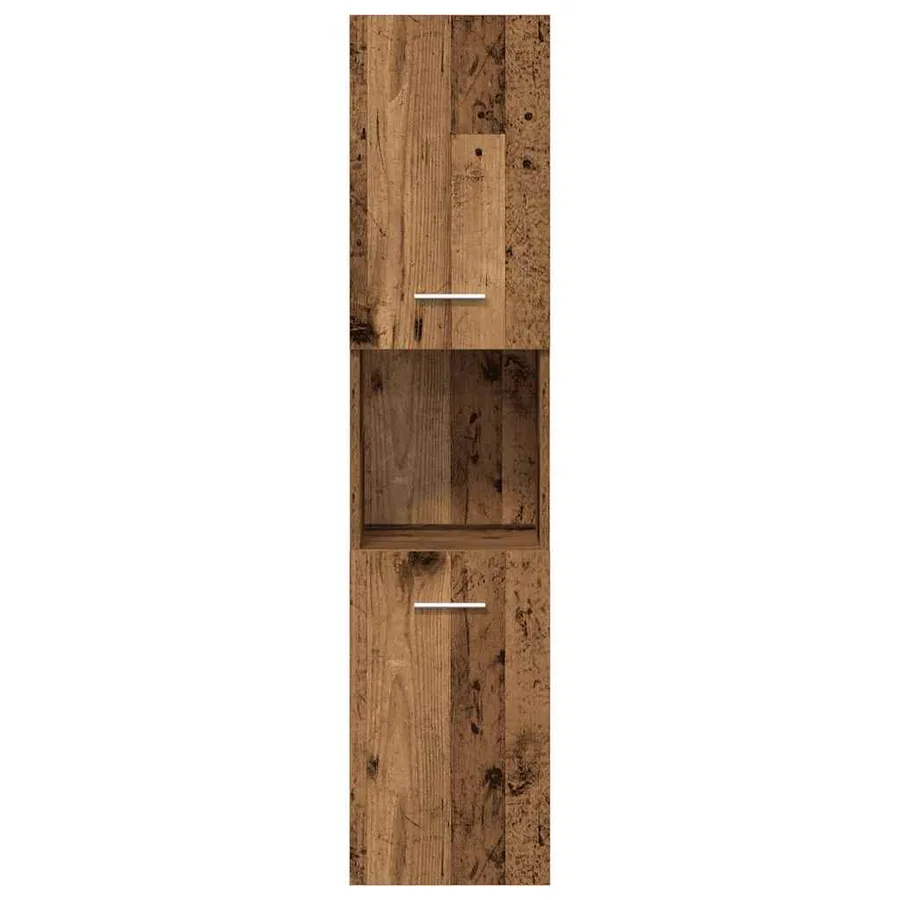 Ensemble de meubles salle de bain 3 pcs bois d'ingénierie - 6