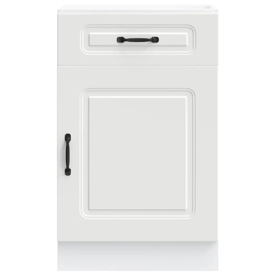 Armoire de cuisine Kalmar blanc bois d'ingénierie - 4