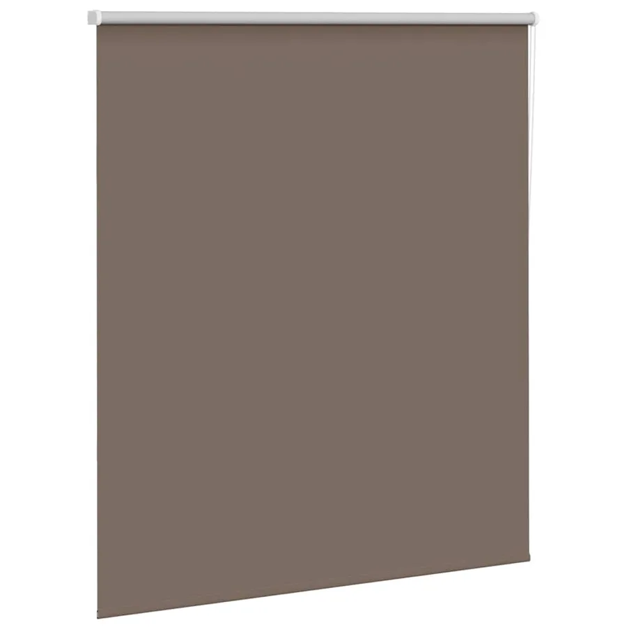 Store enrouleur occultant café 125x175cm largeur du tissu - 3