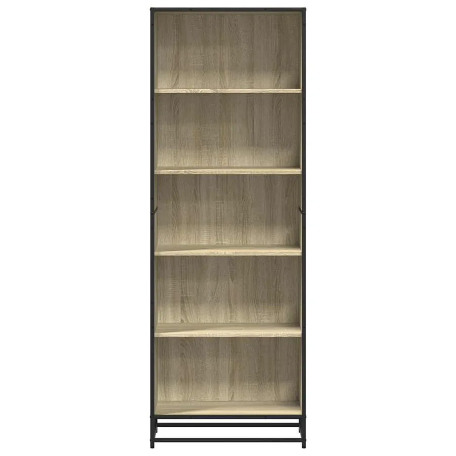 Bibliothèque chêne sonoma 60x35x170,5 cm bois d'ingénierie - 4