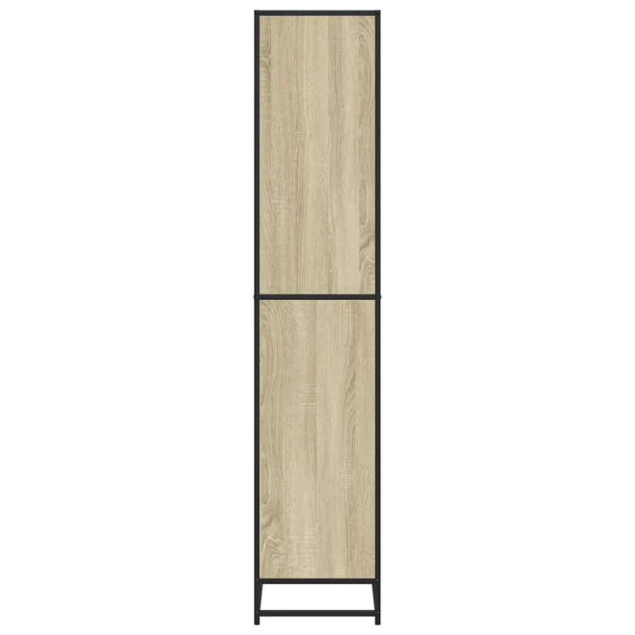 Bibliothèque chêne sonoma 60x35x170,5 cm bois d'ingénierie - 5