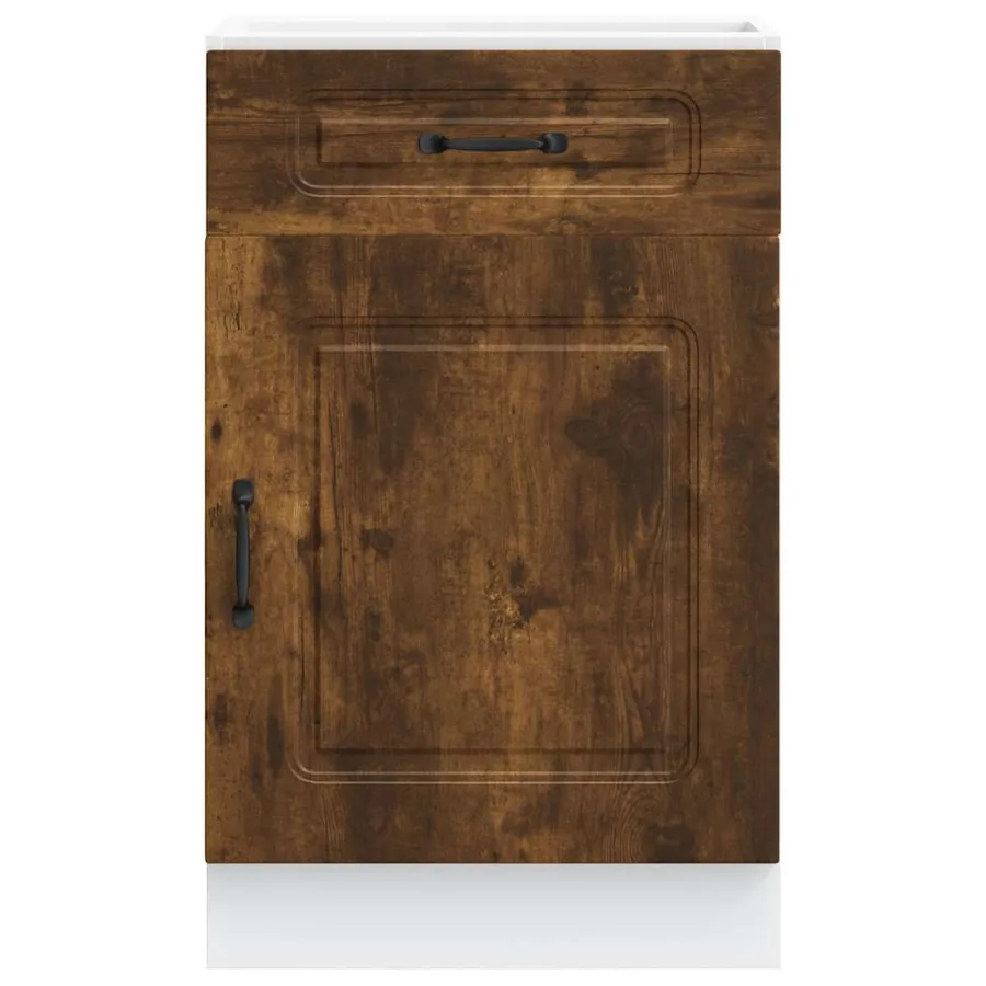 Armoire de cuisine Kalmar chêne fumé bois d'ingénierie - 4