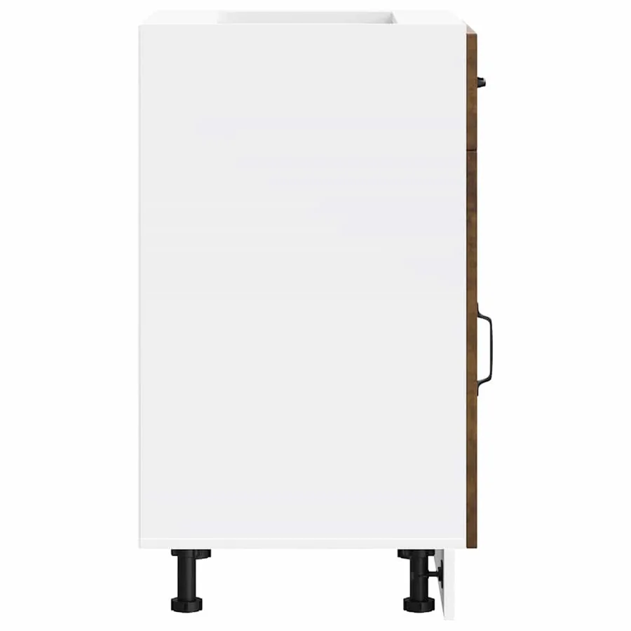 Armoire de cuisine Kalmar chêne fumé bois d'ingénierie - 6