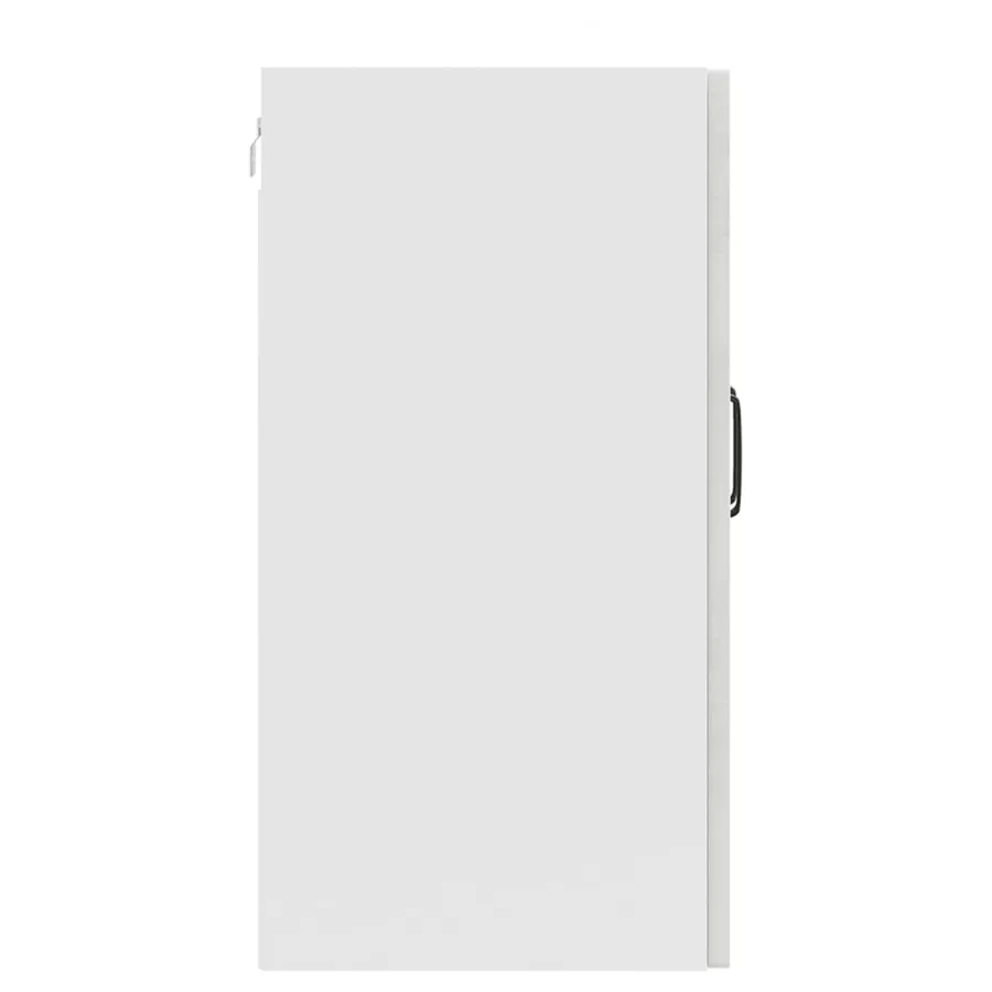 Armoire murale de cuisine Kalmar gris béton bois d'ingénierie - 7