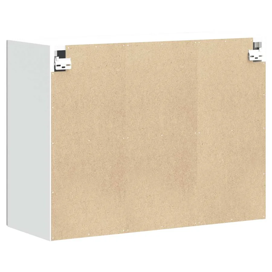 Armoire murale de cuisine Kalmar gris béton bois d'ingénierie - 8