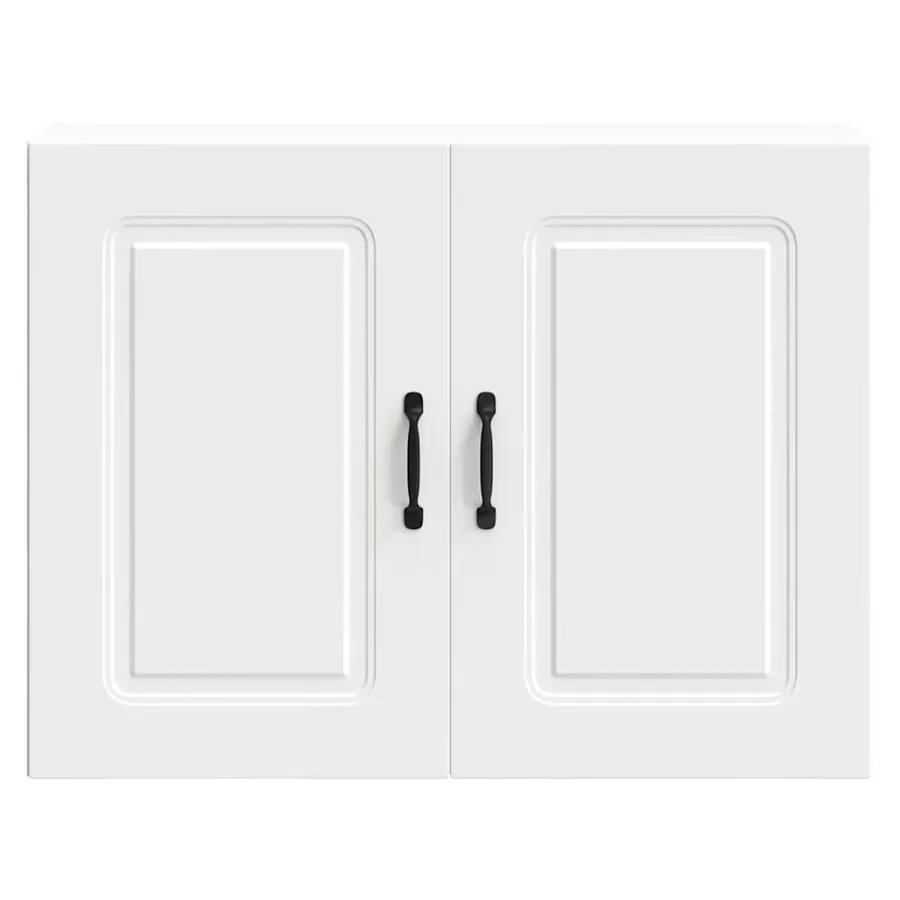 Armoire murale de cuisine Kalmar blanc bois d'ingénierie - 4