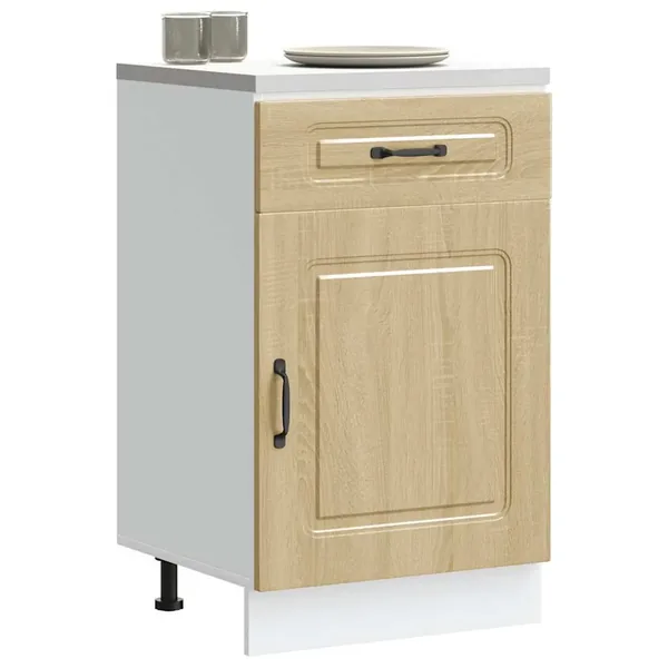 Armoire de cuisine Kalmar chêne sonoma bois d'ingénierie