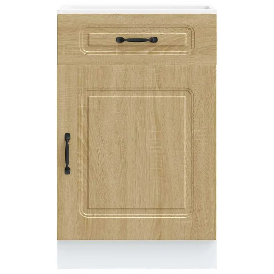 Armoire de cuisine Kalmar chêne sonoma bois d'ingénierie - 4