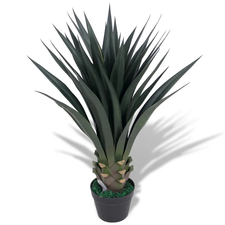 Plante artificielle avec pot Yucca 85 cm Vert - 2