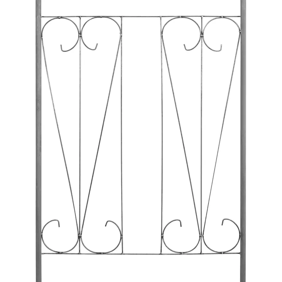 Garden arch Post design climbing plants Dark green - 7