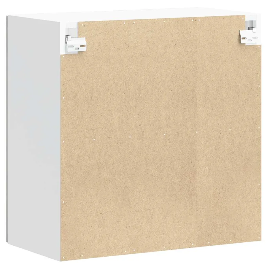 Armoire murale de cuisine avec porte en verre Lucca gris béton - 9