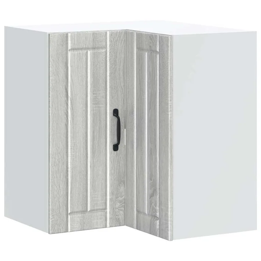 Armoire d'angle murale de cuisine Lucca sonoma gris - 2