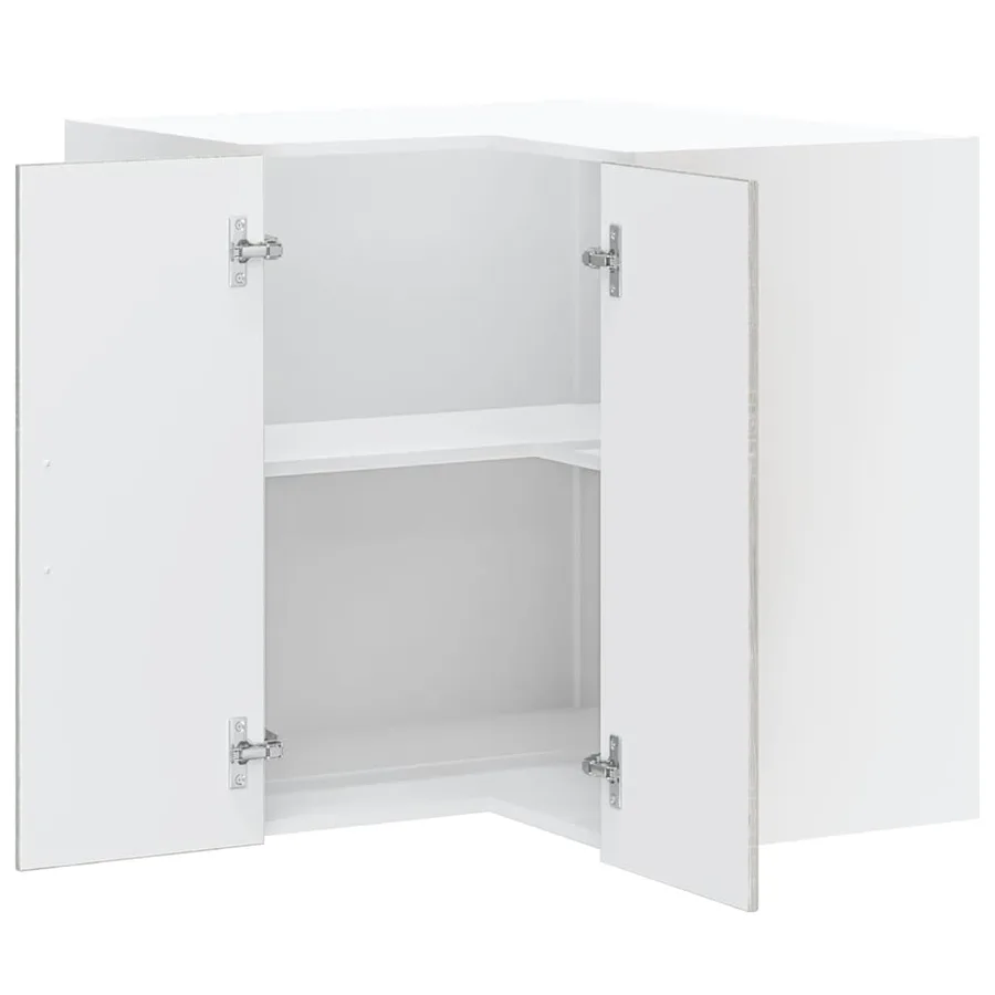 Armoire d'angle murale de cuisine Lucca sonoma gris - 5