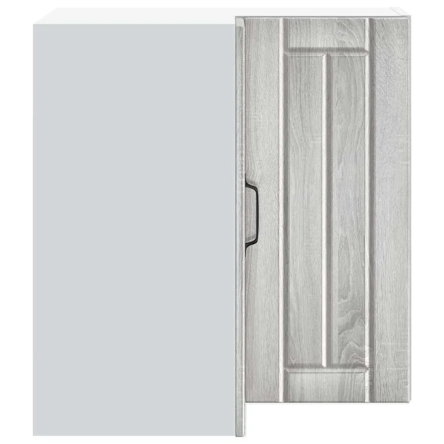 Armoire d'angle murale de cuisine Lucca sonoma gris - 6