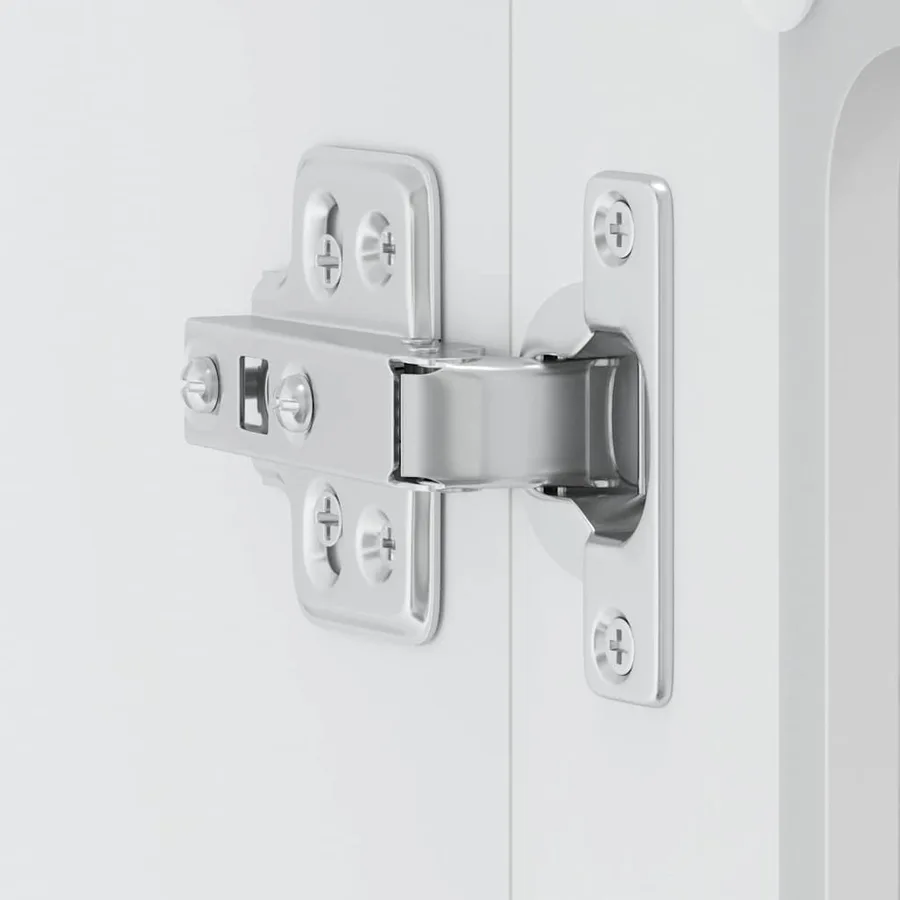 Armoire murale de cuisine avec porte en verre Lucca blanc - 10