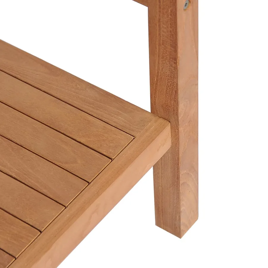 Meuble-lavabo de salle de bains Teck massif 74x45x75 cm - 6