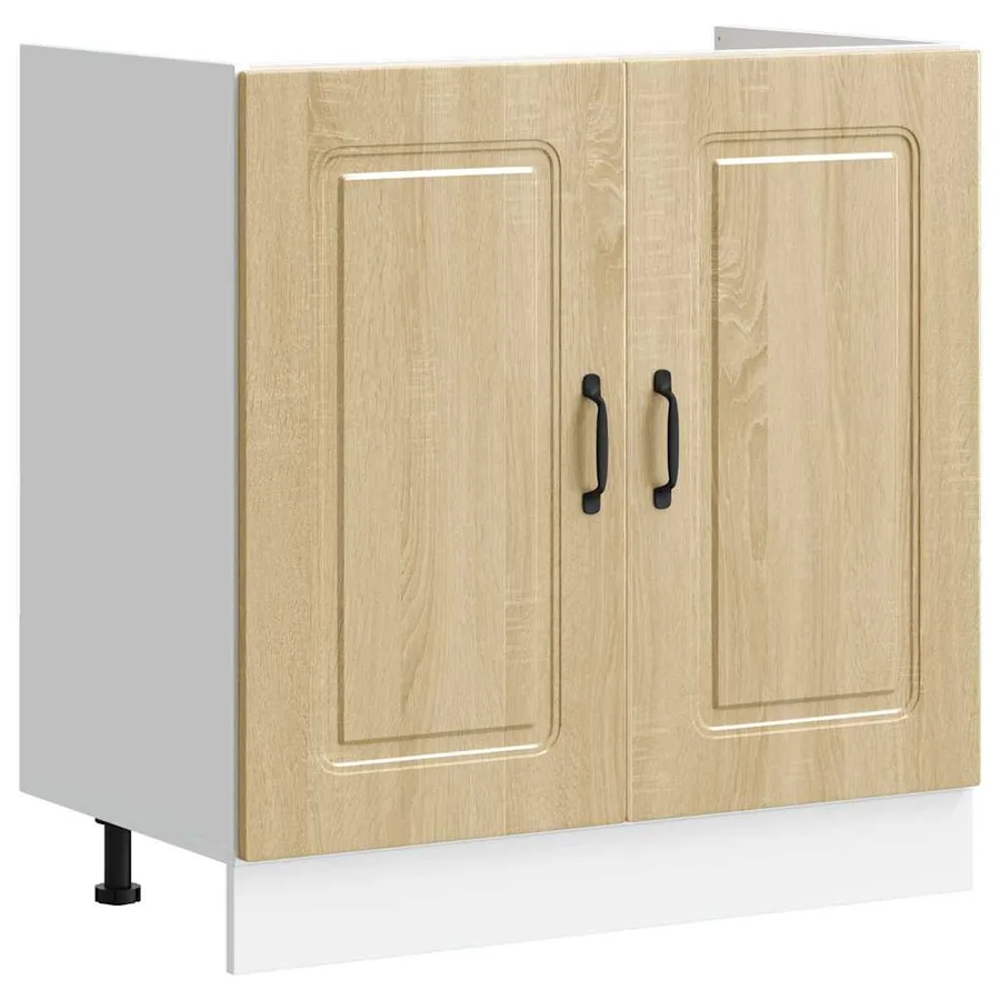 Armoire de cuisine Kalmar Chêne Sonoma 80 x 46 x 81,5 cm - 4