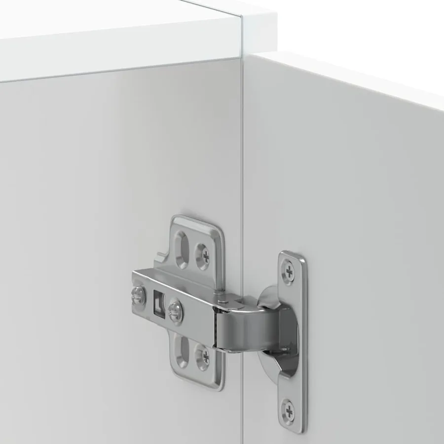 Meuble bas pour évier Kalmar blanc 60x46x81,5cm bois ingénierie - 9