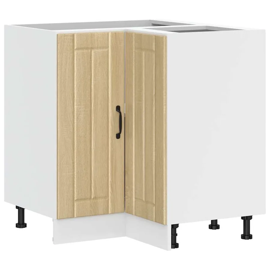Armoire d'angle de cuisine Lucca chêne sonoma bois d'ingénierie - 2