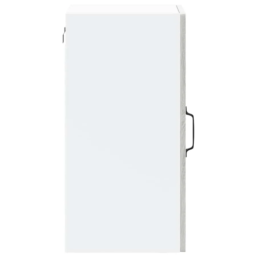 Armoire murale de cuisine avec porte en verre Lucca sonoma gris - 8