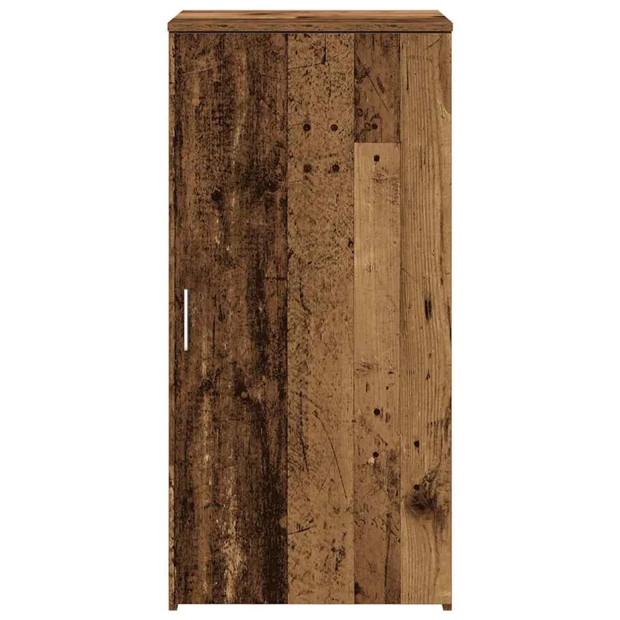 Armoire rangement vieux bois 50x45x103,5 cm bois d’ingénierie - 4