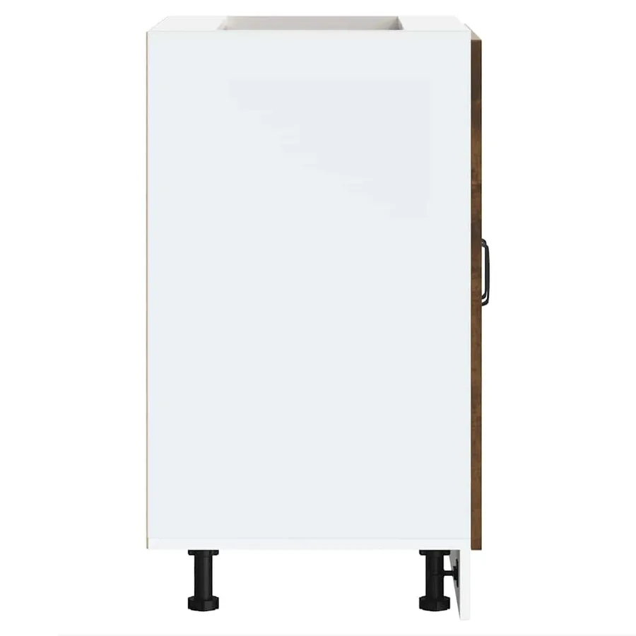 Meuble bas pour évier Kalmar chêne fumé bois d'ingénierie - 6