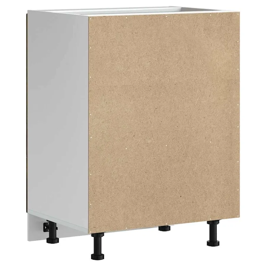 Meuble bas pour évier Kalmar chêne fumé bois d'ingénierie - 7