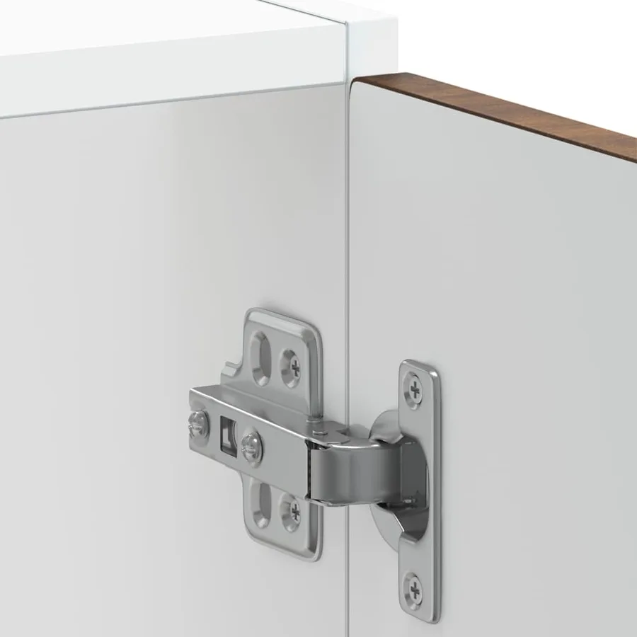 Meuble bas pour évier Kalmar chêne fumé bois d'ingénierie - 9