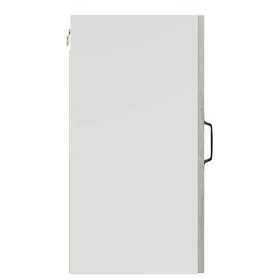 Armoires murales de cuisine 2 pcs Kalmar Gris Sonoma en bois d'ingénierie - 8